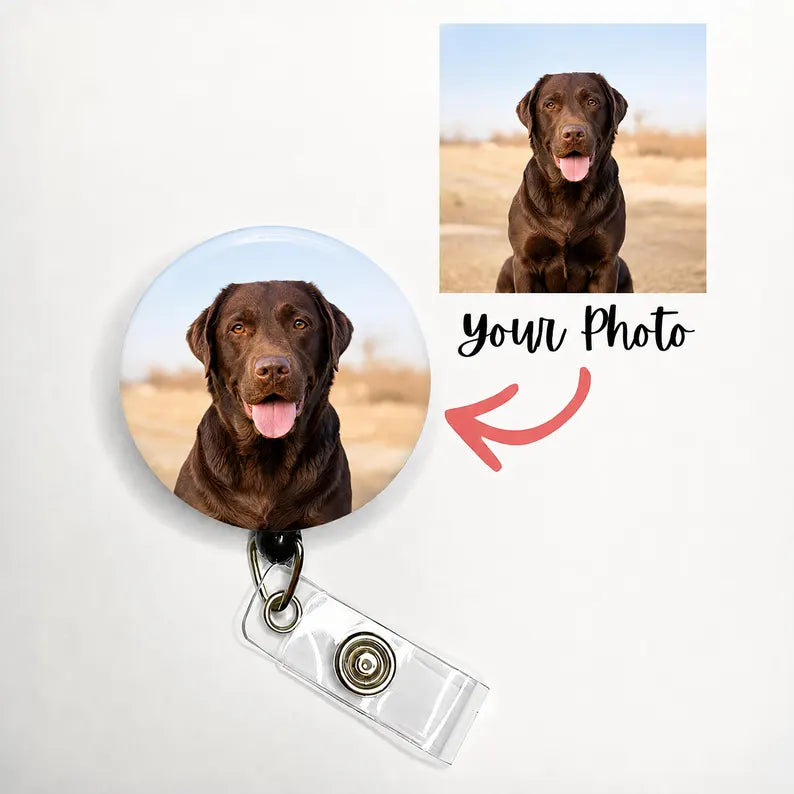 Custom logo -badge reel & topper