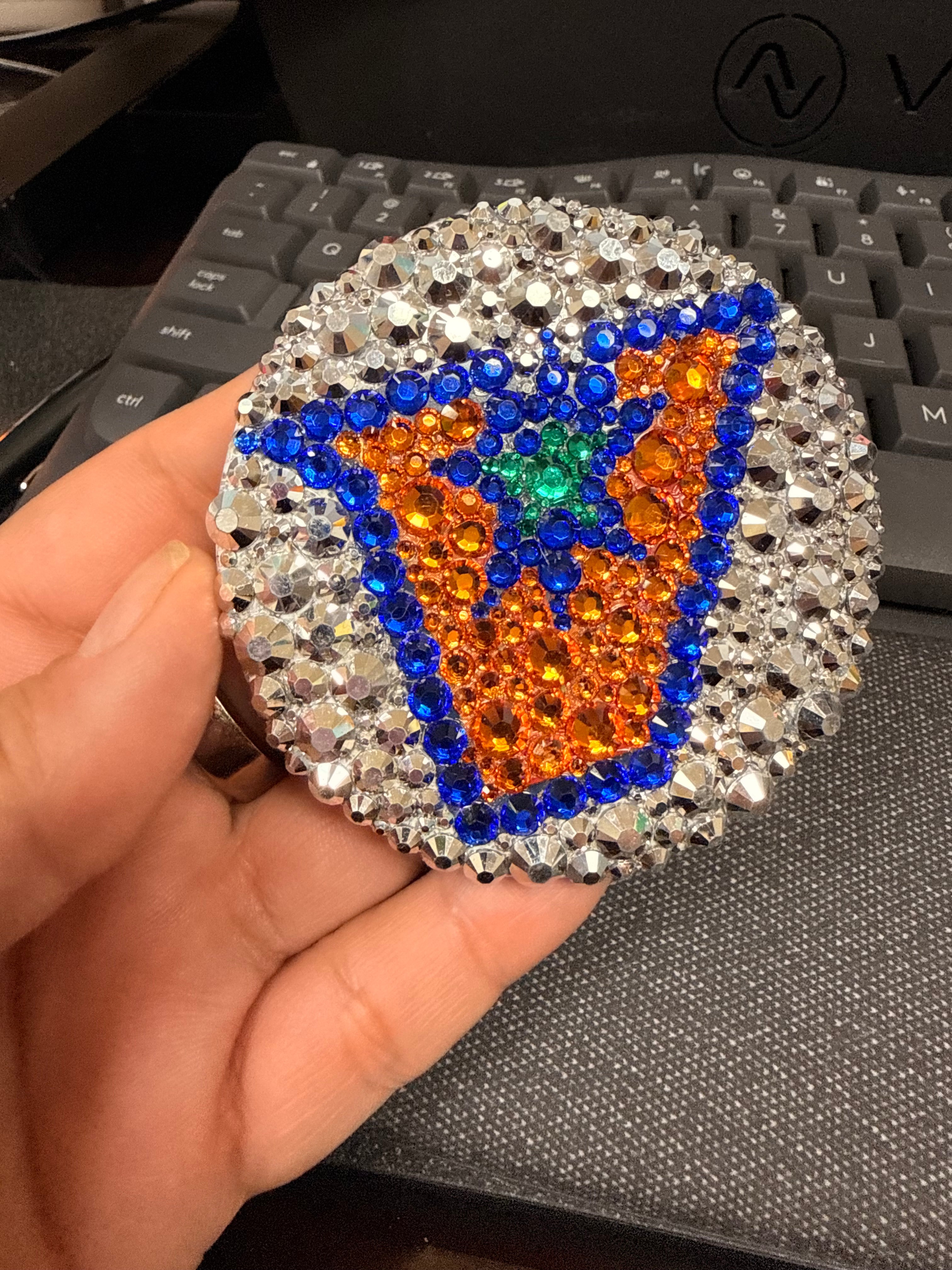 CUSTOM GAME DAY BUTTON pin