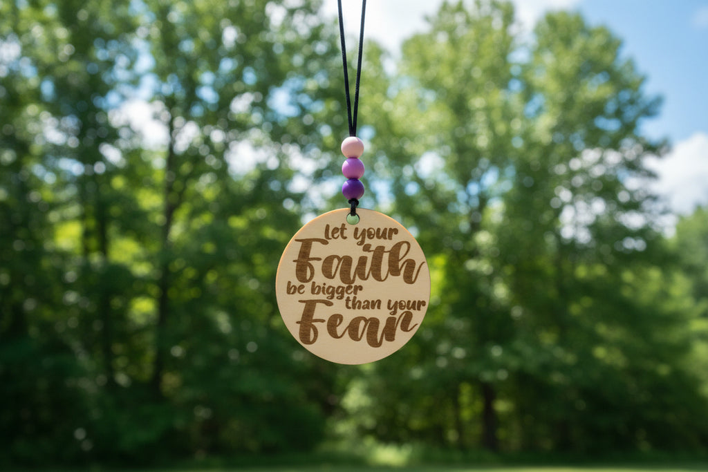 Wood Car Charm