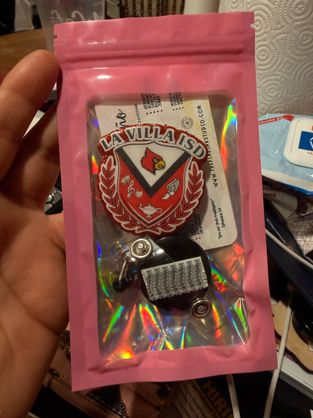 Lvisd custom -badge reel & topper (Copy)