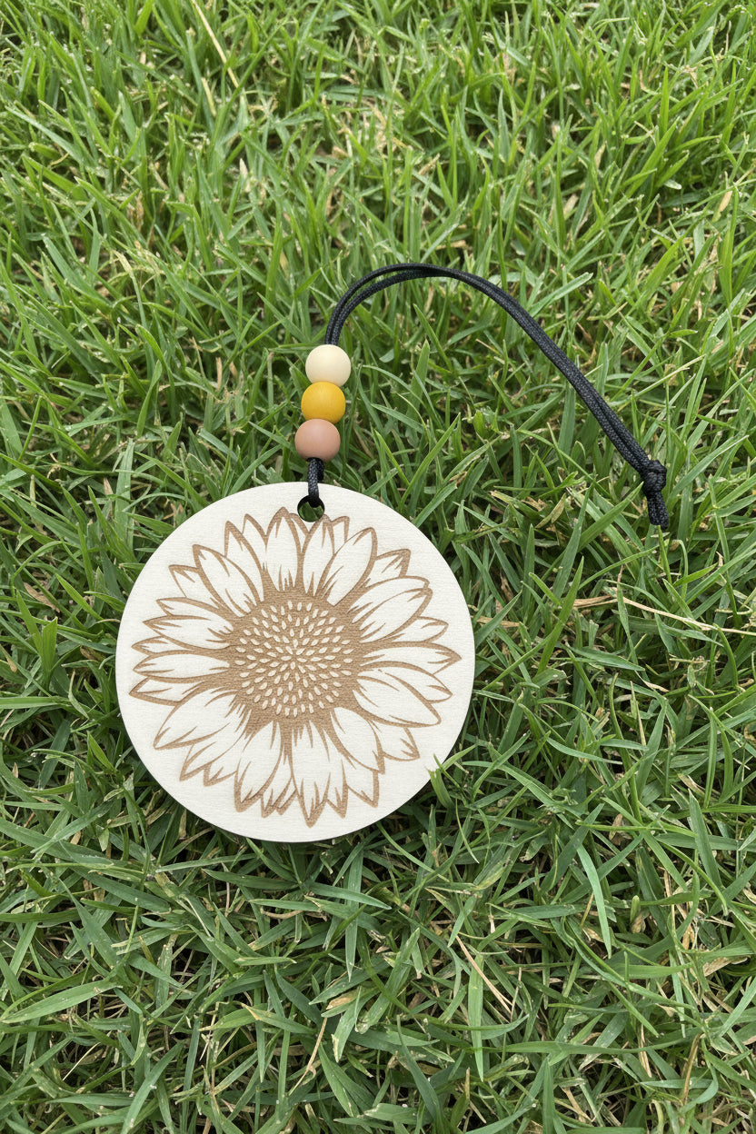 Wood Car Charm