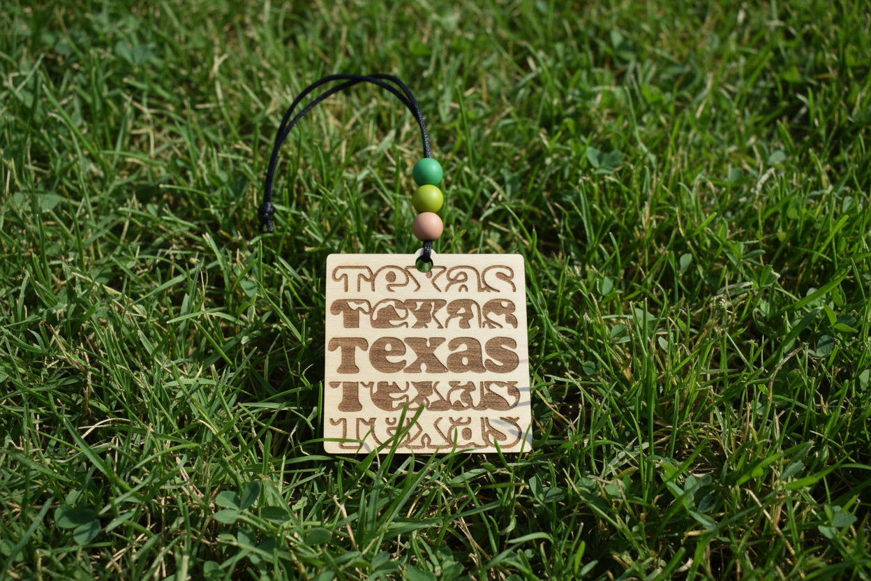 Wood Car Charm