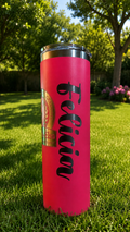 Laser engraved tumblers